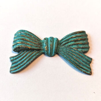 Bow Antique Bronze Finding Patina