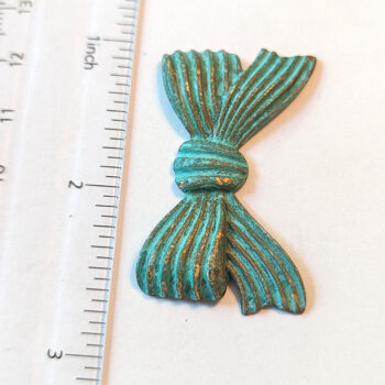 Bow Antique Bronze Finding Patina - Image 2