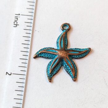 Starfish Charm Patina - Image 2