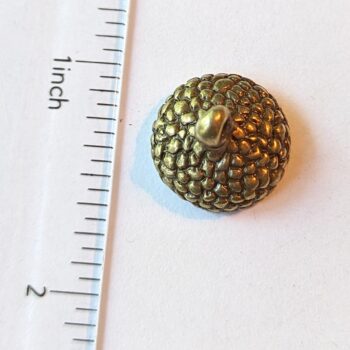 Acorn Top Pendant / Bead Cap Antique Bronze - Image 2