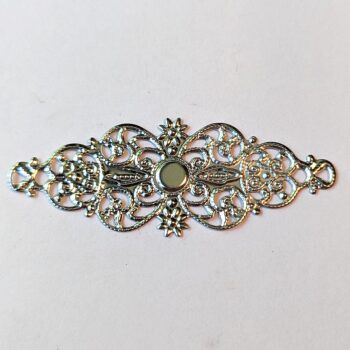 Filigree Stamping Embellishments Findings Connector Silver