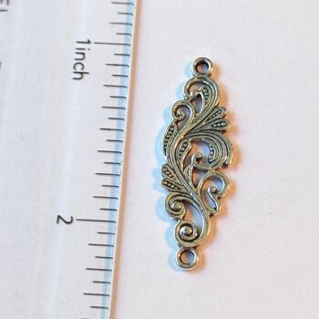 Vine Connector Pendant Silver - Image 2