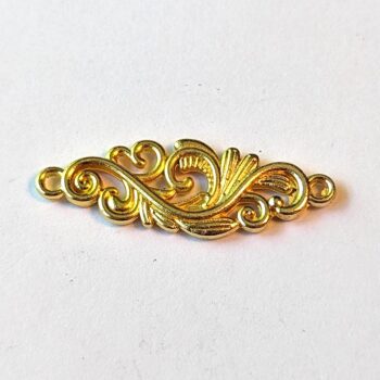 Vine Connector Pendant Gold