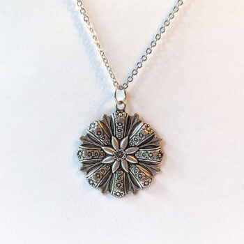 Antique Silver Vintage Style Necklace