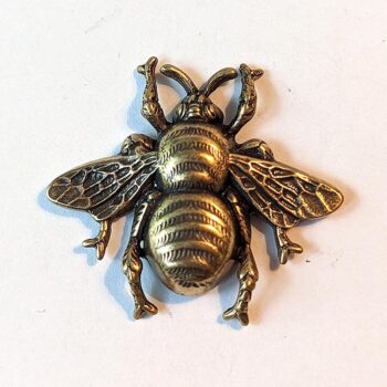 Bee Connector / Findings Antique Bronze