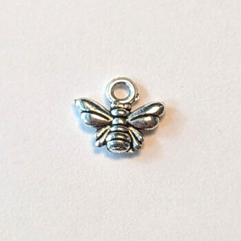 Tiny Bee Charm Silver - Image 6