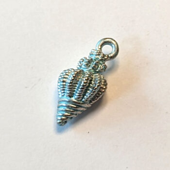 Blue Tulip Shell Enamel Charm - Image 7