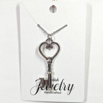 Antique Silver Master Key Necklace - Image 3