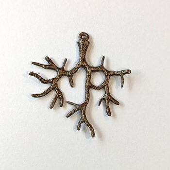 Wild Branch Tree Pendant Antique Bronze