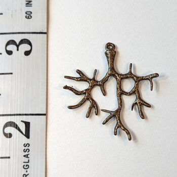 Wild Branch Tree Pendant Antique Bronze - Image 2