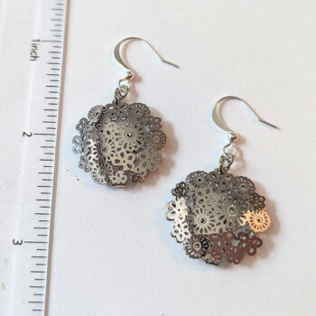 Flower Flowers Earrings - Image 2