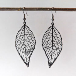 Black / Gunmetal Earrings