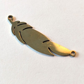 Leaf Connector / Pendant Gold