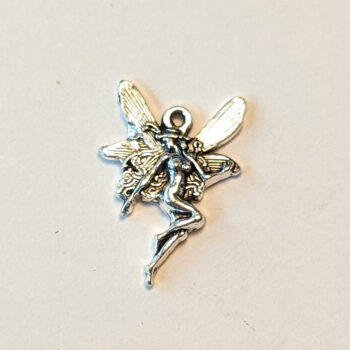 Fairy Angel Charm Antique Silver - Image 3