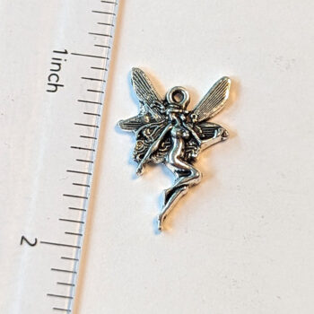 Fairy Angel Charm Antique Silver - Image 2