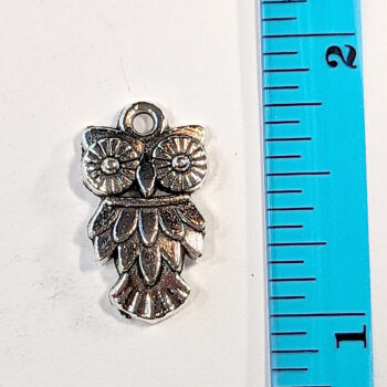 Silver Owl Charm Silver - Image 4