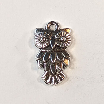 Silver Owl Charm Silver - Image 5