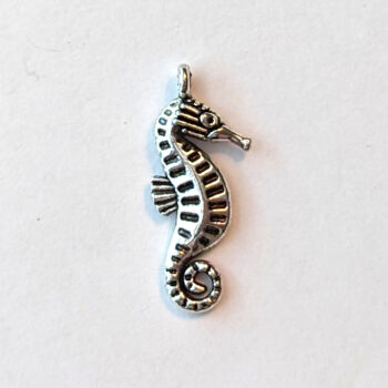 Seahorse Charm Antique Silver - Image 4