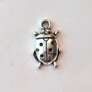 Ladybug Charm Antique Silver - Image 4