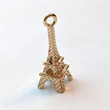 Eiffel Tower 3D Charm KC Gold