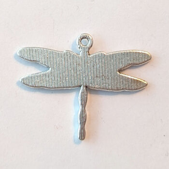 Medium Dragonfly Pendant Antique Silver - Image 3