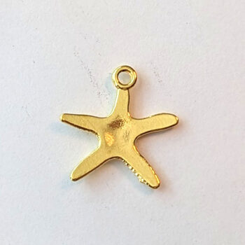 Starfish Charm Gold - Image 3