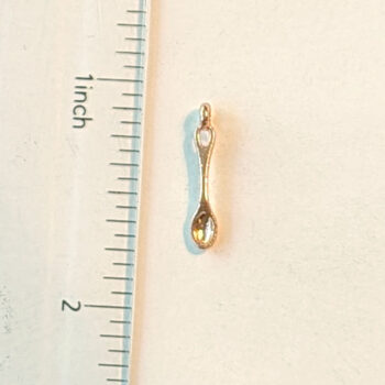 Spoon and Fork Charm Rose Gold - Image 5