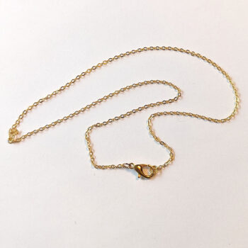 Link Chain Necklaces With Lobster Claw Clip - Image 2