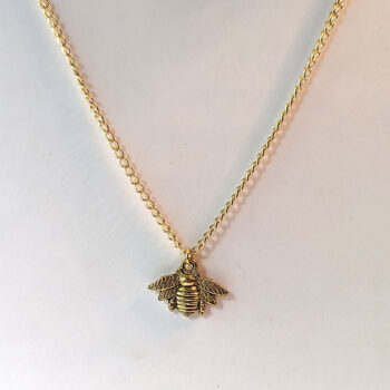 Bee Antique Gold Necklace - Image 2