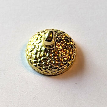 Acorn Top Pendant / Bead Cap Gold - Image 2