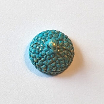 Acorn Top Pendant / Bead Cap Antique Bronze Patina - Image 2