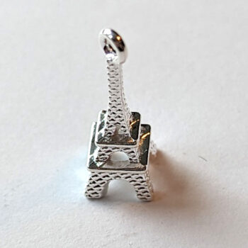 Eiffel Tower 3D Charm Silver - Image 6