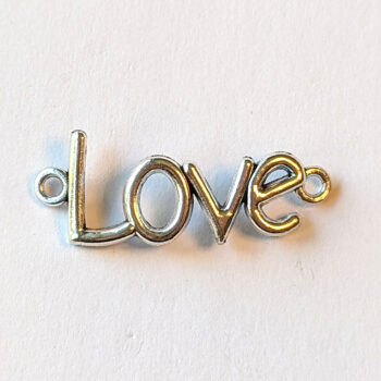 Love Connector Antique Silver