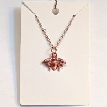 Bee Rose Gold Necklace - Image 4