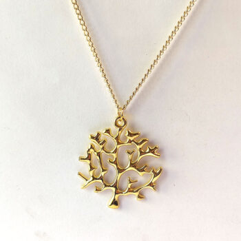 Gold Tree of Life Necklace - Image 4