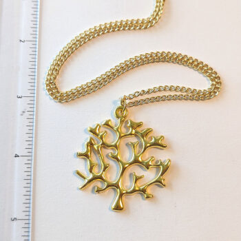 Gold Tree of Life Necklace - Image 3