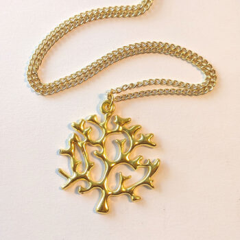 Gold Tree of Life Necklace - Image 2