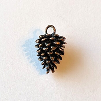 Pine Cone Pendant Antique Copper