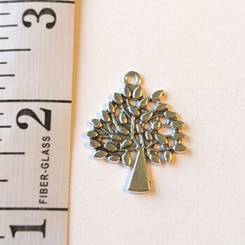 Tree Charm Antique Silver - Image 2