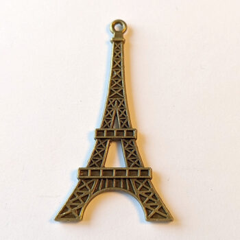 Large Eiffel Tower Pendant Antique Bronze