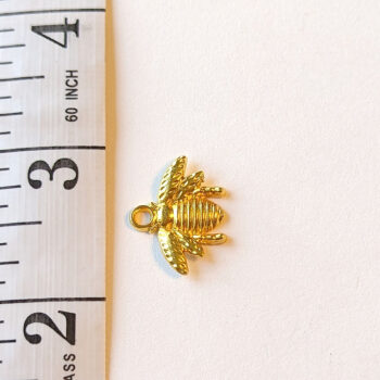 Bee Charm Gold - Image 2