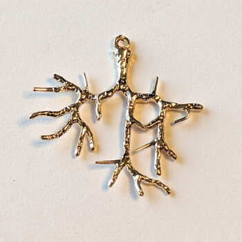 Wild Branch Tree Pendant KC Gold