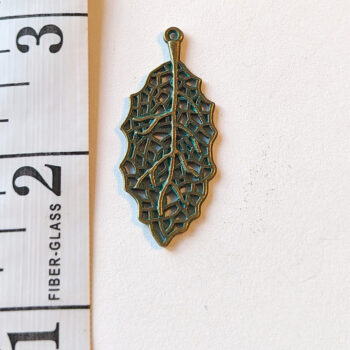 Hollow Leaf Antique Bronze Patina - Image 2