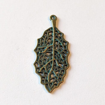 Hollow Leaf Antique Bronze Patina