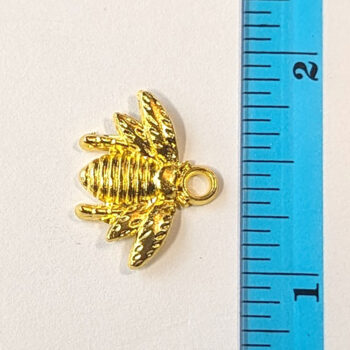 Bee Charm Gold - Image 4