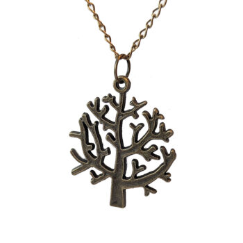 Antique Bronze Tree of Life Necklace