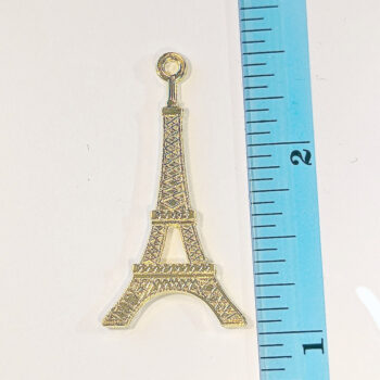 Eiffel Tower Pendant Gold - Image 2