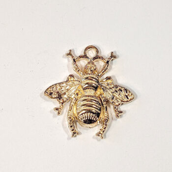 Medium Bee Charm KC Gold