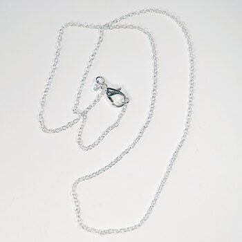 Sterling Silver Fine Link Chain Necklaces 18" - Image 3