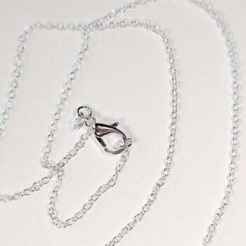 Sterling Silver Fine Link Chain Necklaces 18" - Image 4